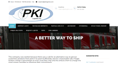 Desktop Screenshot of pkilogistics.com